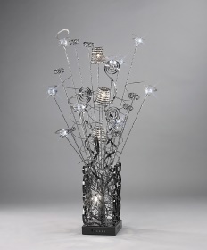 Koil Aluminium Crystal Table Lamps Diyas Home Armed Table Lamps Koil Aluminium Crystal Table Lamps Diyas Home Armed Table Lamps